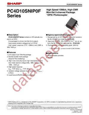 PC4D10SNIP0F datasheet  